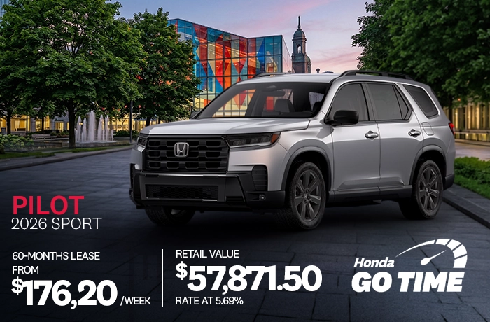 Bannière de Promotion Pilot Sport 2026