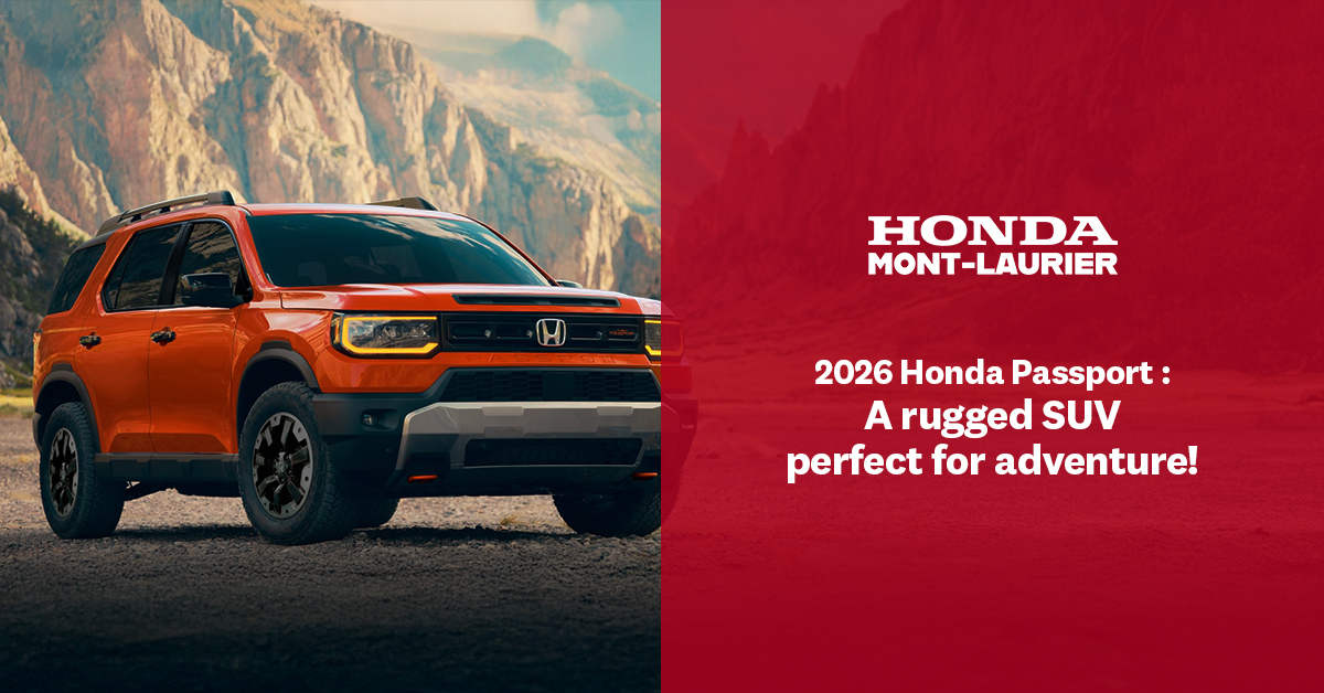 2026 Honda Passport: The ultimate adventure SUV