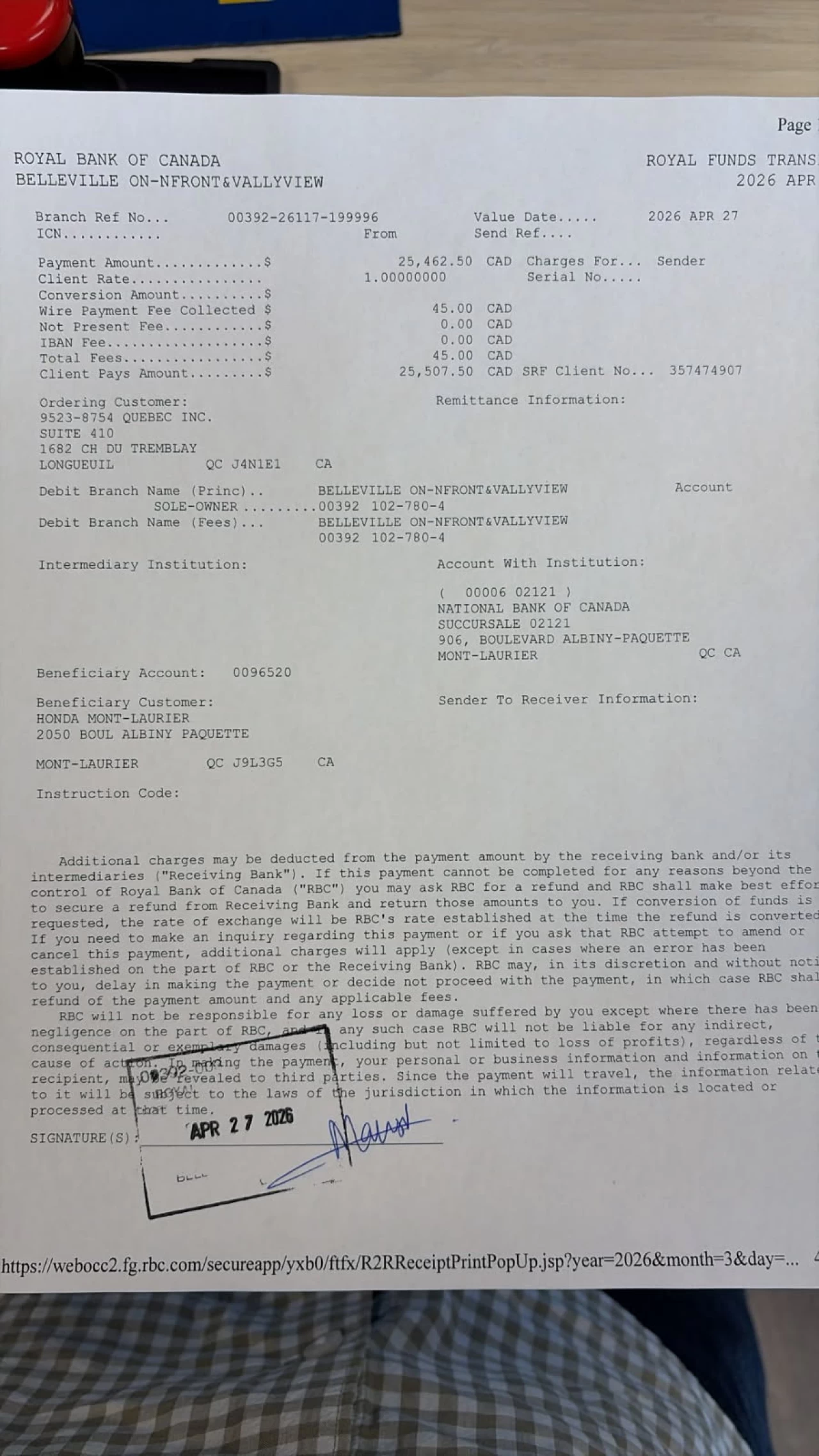 2023 Honda HR-V EX-L NAVI EDITION HPD Image principale