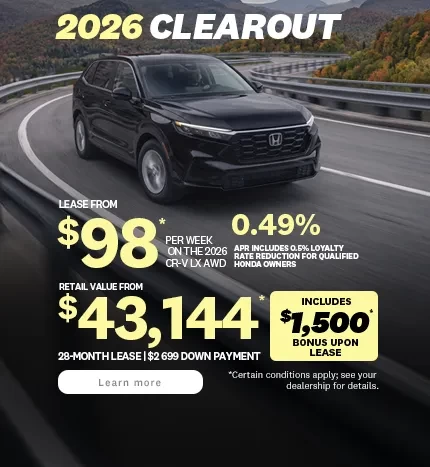 Slide 1 - 2026 CR-V