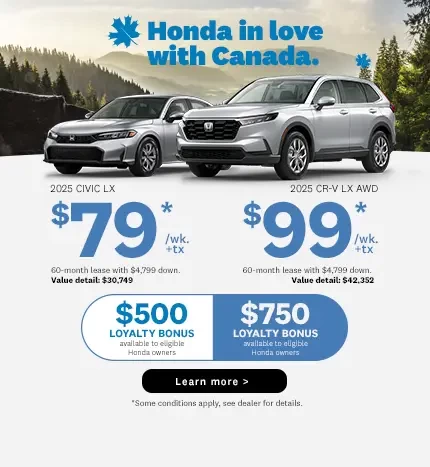 Honda CR-V - Civic 