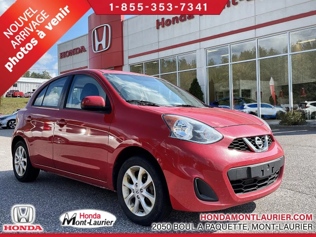 Nissan Micra S/SV/SR 2018