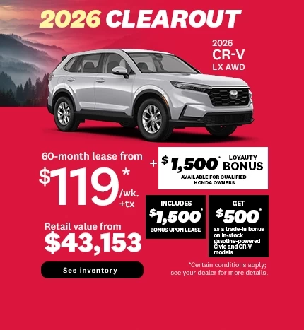 Slide 1 - 2026 CR-V