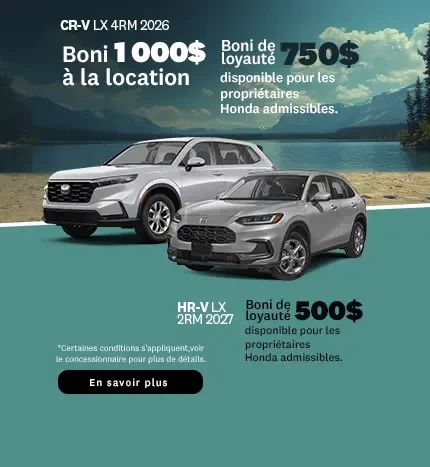 CR-V - HR-V