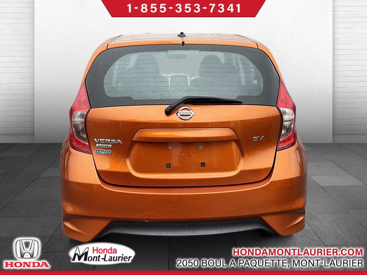 2017 Nissan Versa Note S/SV/SR/SL Image principale