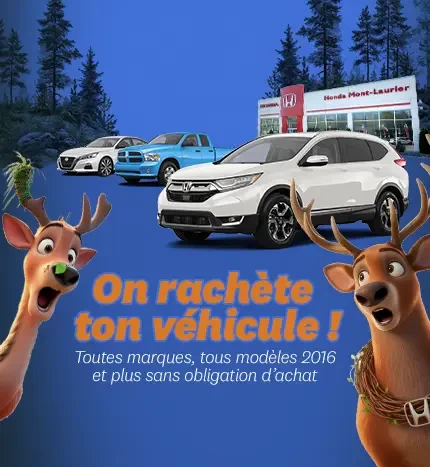 On rachète ton véhicule