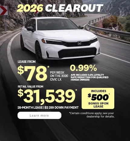 Slide 3 - 2026 Civic