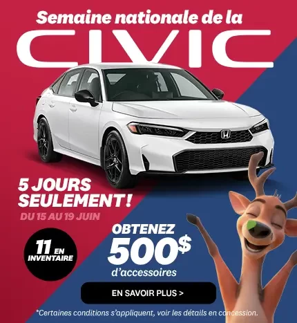 semaine nationale de la Civic