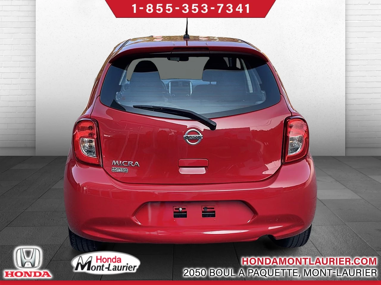 2018 Nissan Micra S/SV/SR Image principale