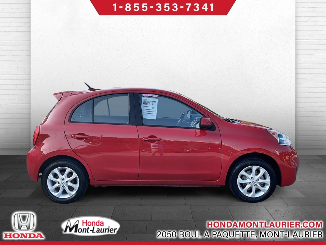 2018 Nissan Micra S/SV/SR Image principale
