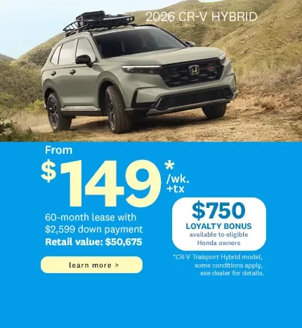 Slide 1 - 2026 CR-V