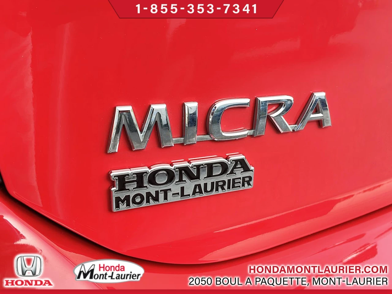 2018 Nissan Micra S/SV/SR Image principale